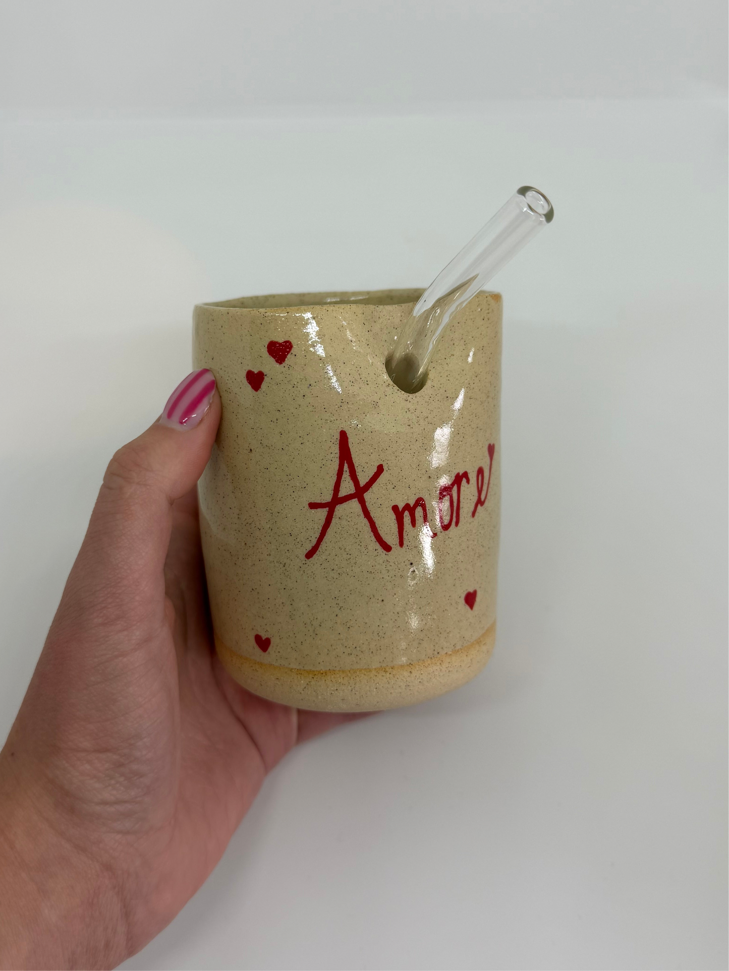 Amore Straw cup