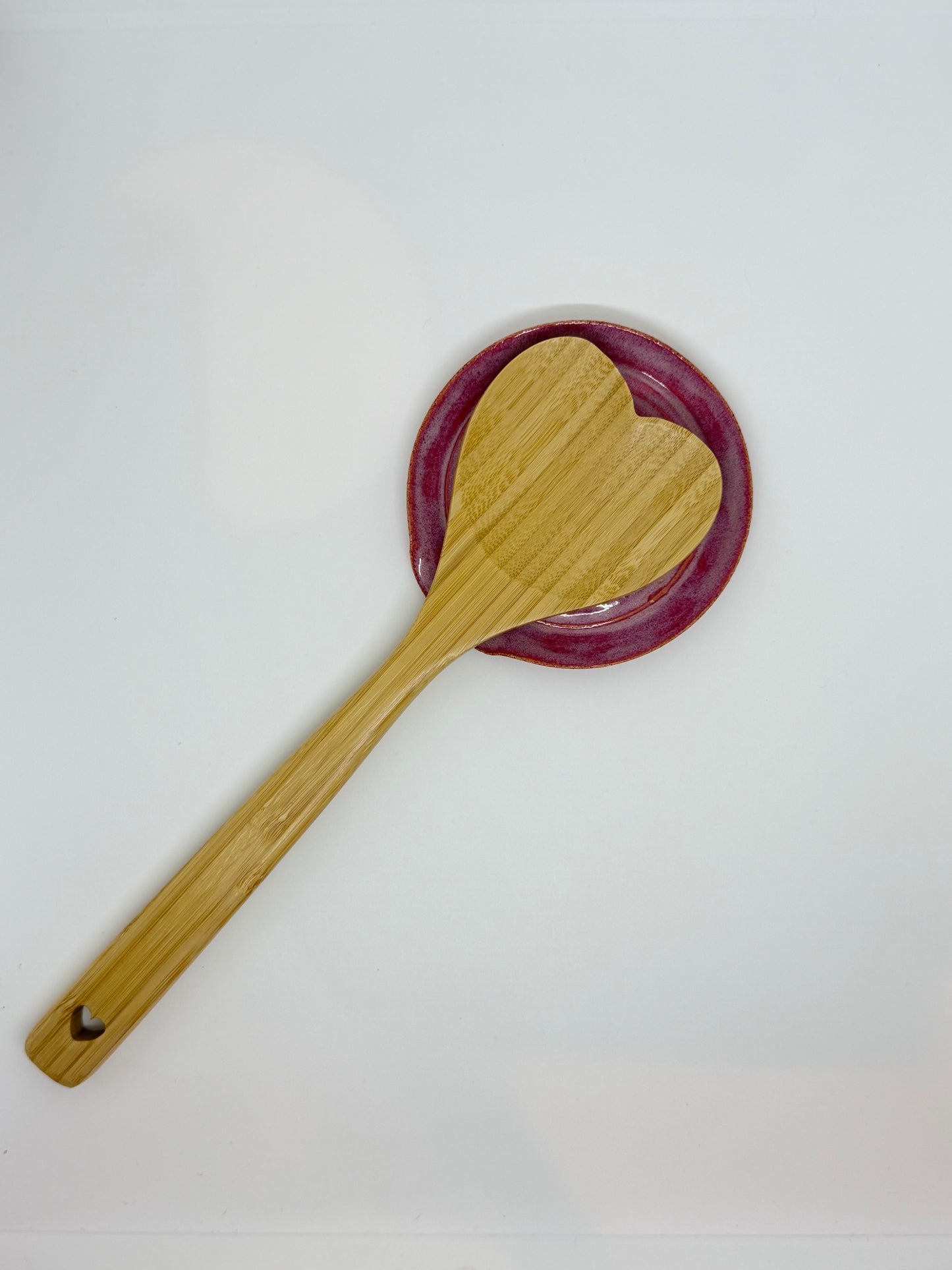 Pink Spoon Rest
