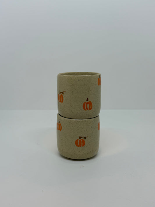Pumpkin Espresso Cup (Set of 2)