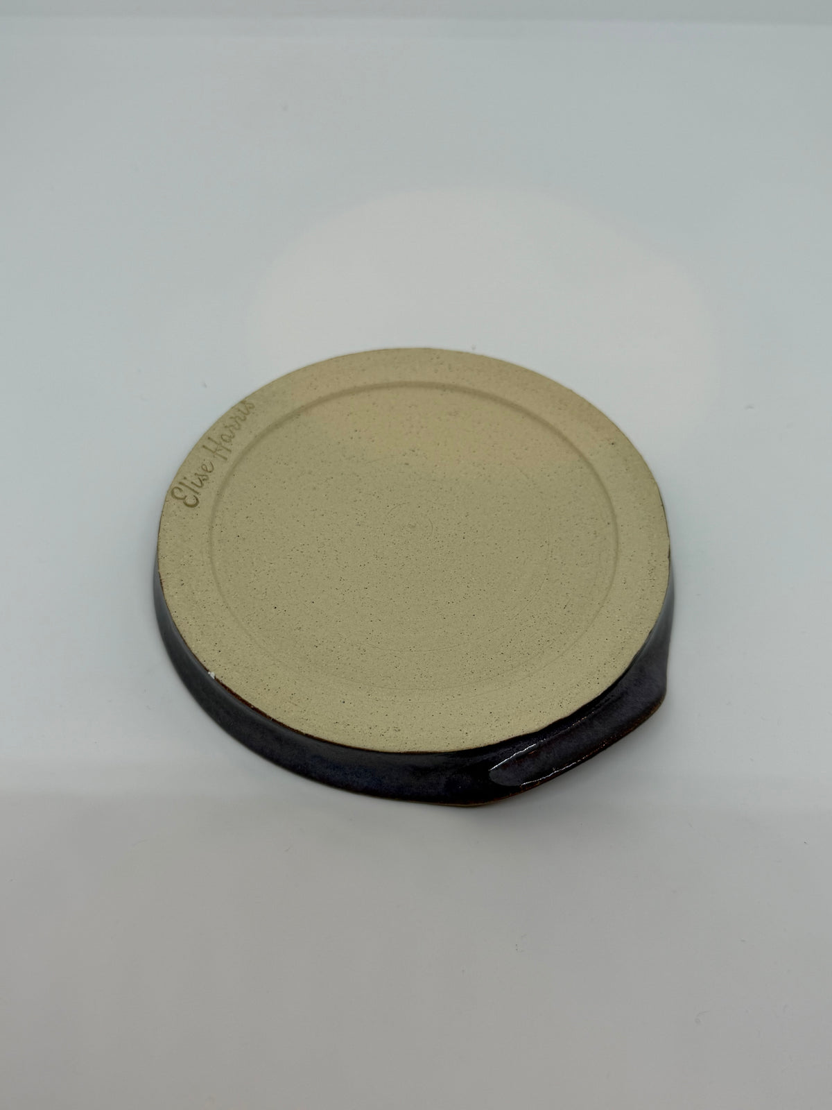 Rustic Purple Spoon Rest
