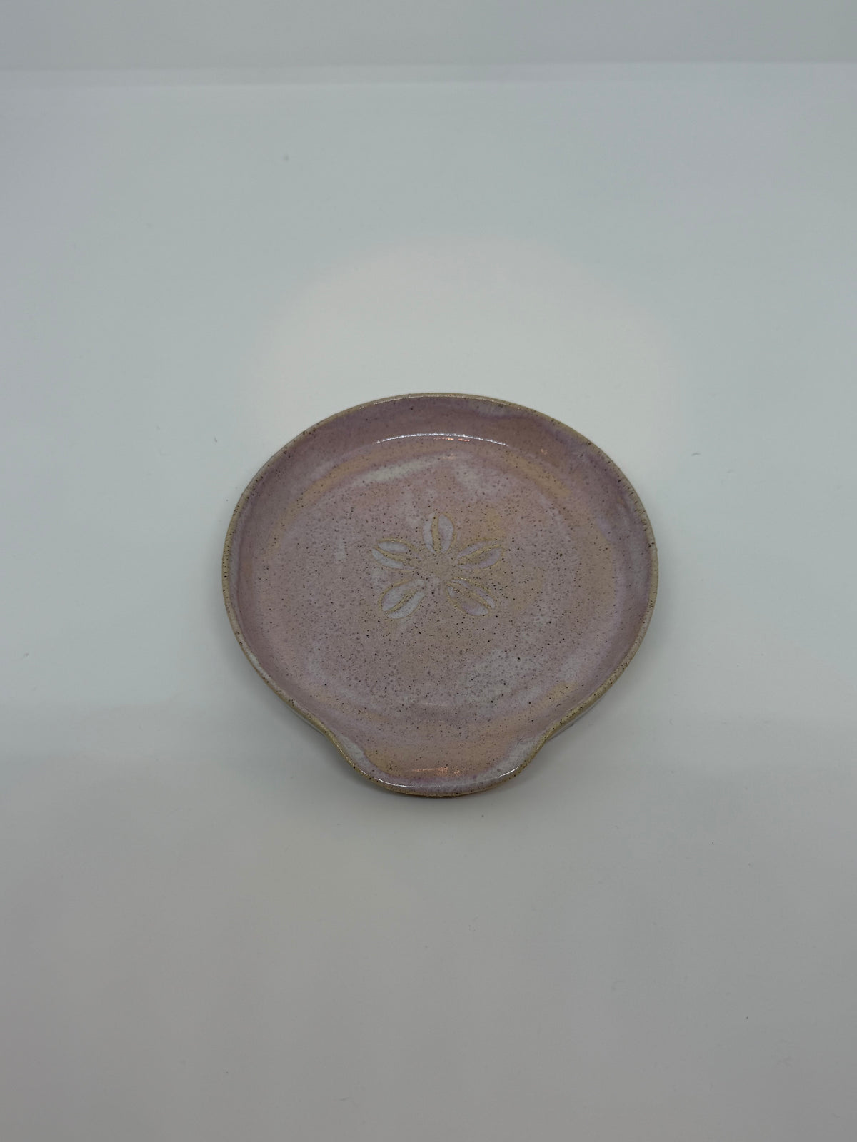 Purple Cowrie Spoon Rest