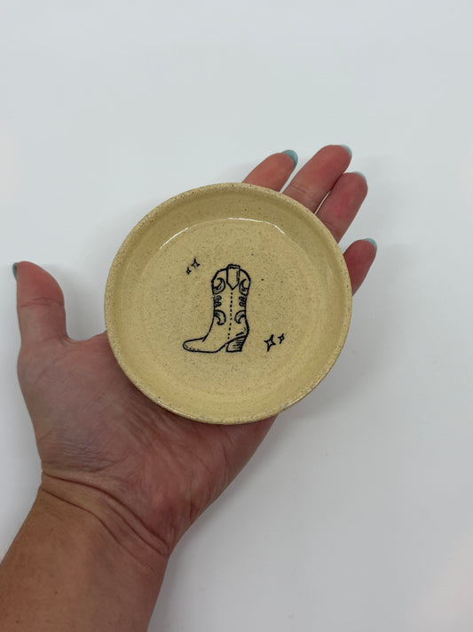 Trinket Tray Cowboy Design No.3