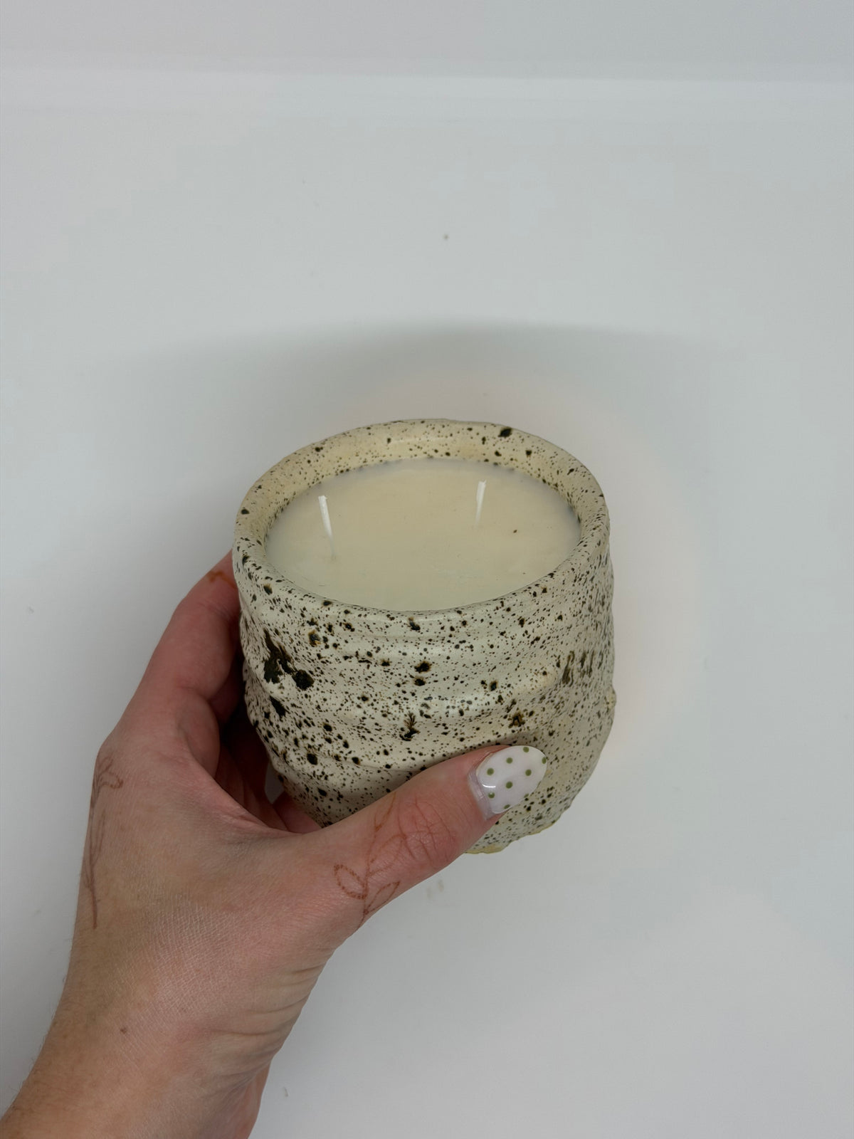 Speckled Fall Candle