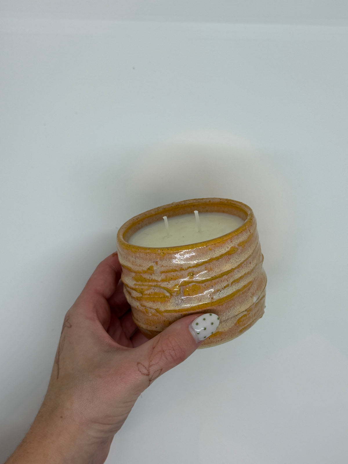 Peach Fall Candle