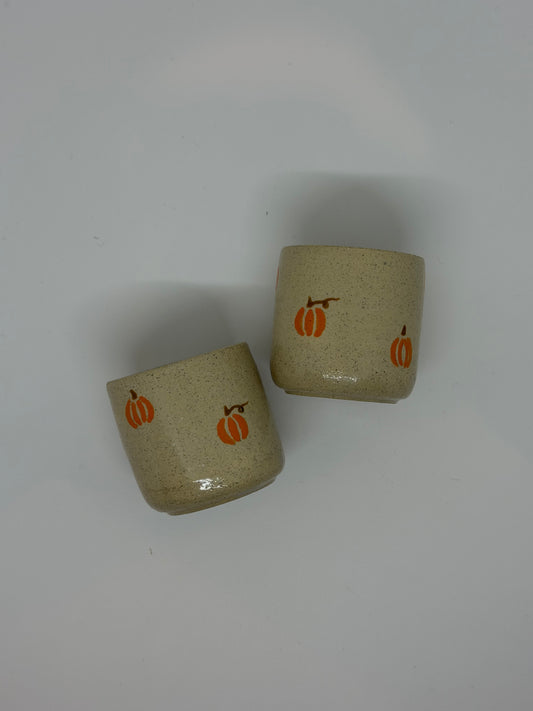 Pumpkin Espresso Cup (Set of 2)