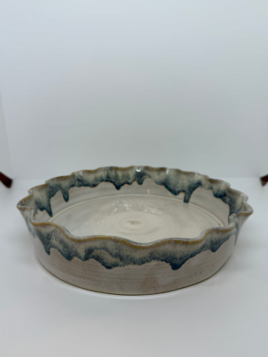 Small Drip Pie Dish