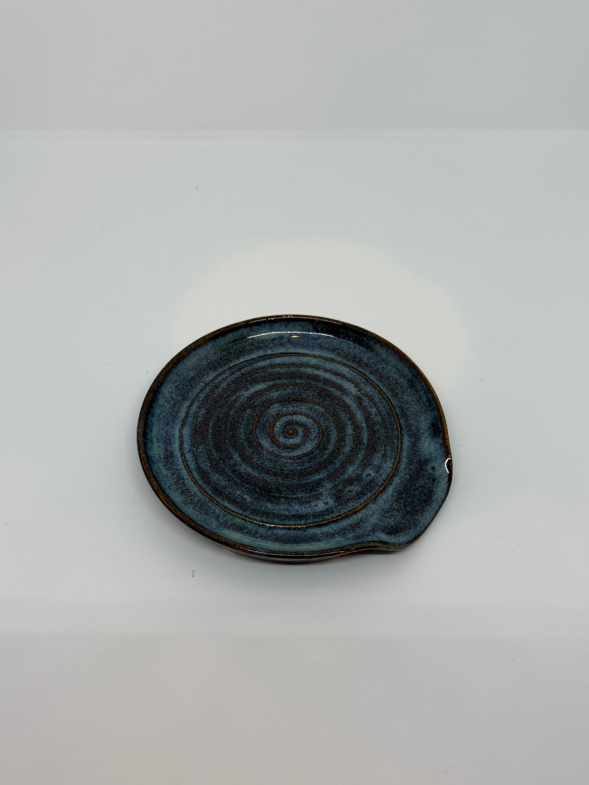 Rustic Blue Spoon Rest