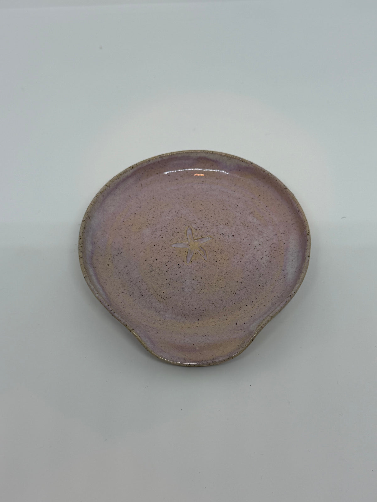 Purple Starfish Spoon Rest