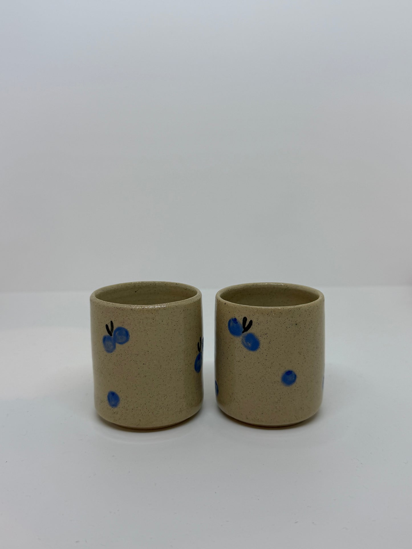 Blueberry Espresso Cups (Set of 2)
