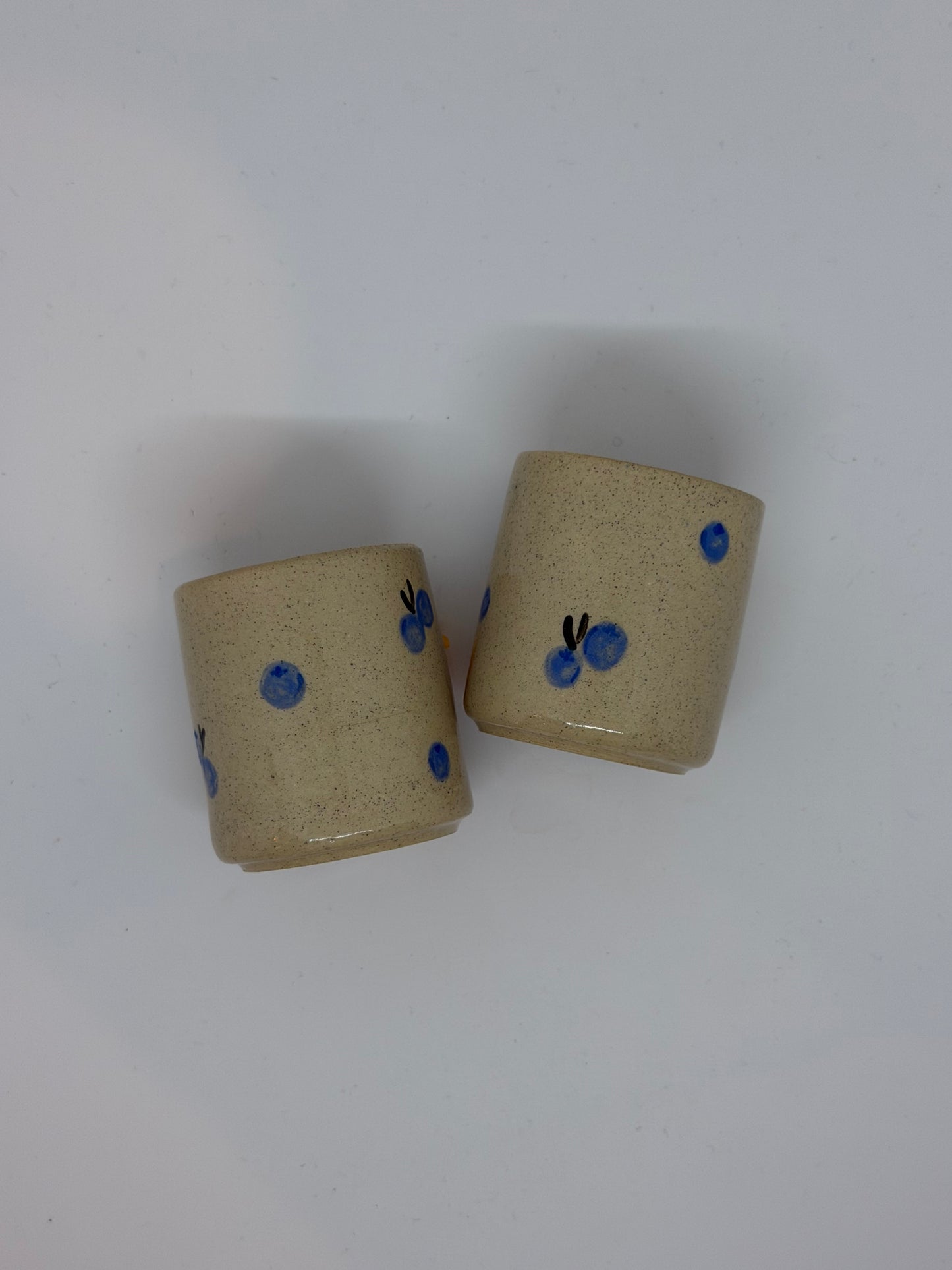 Blueberry Espresso Cups (Set of 2)