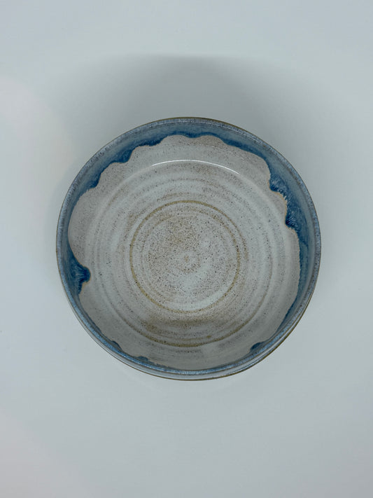 Blue Drip Bowls Set