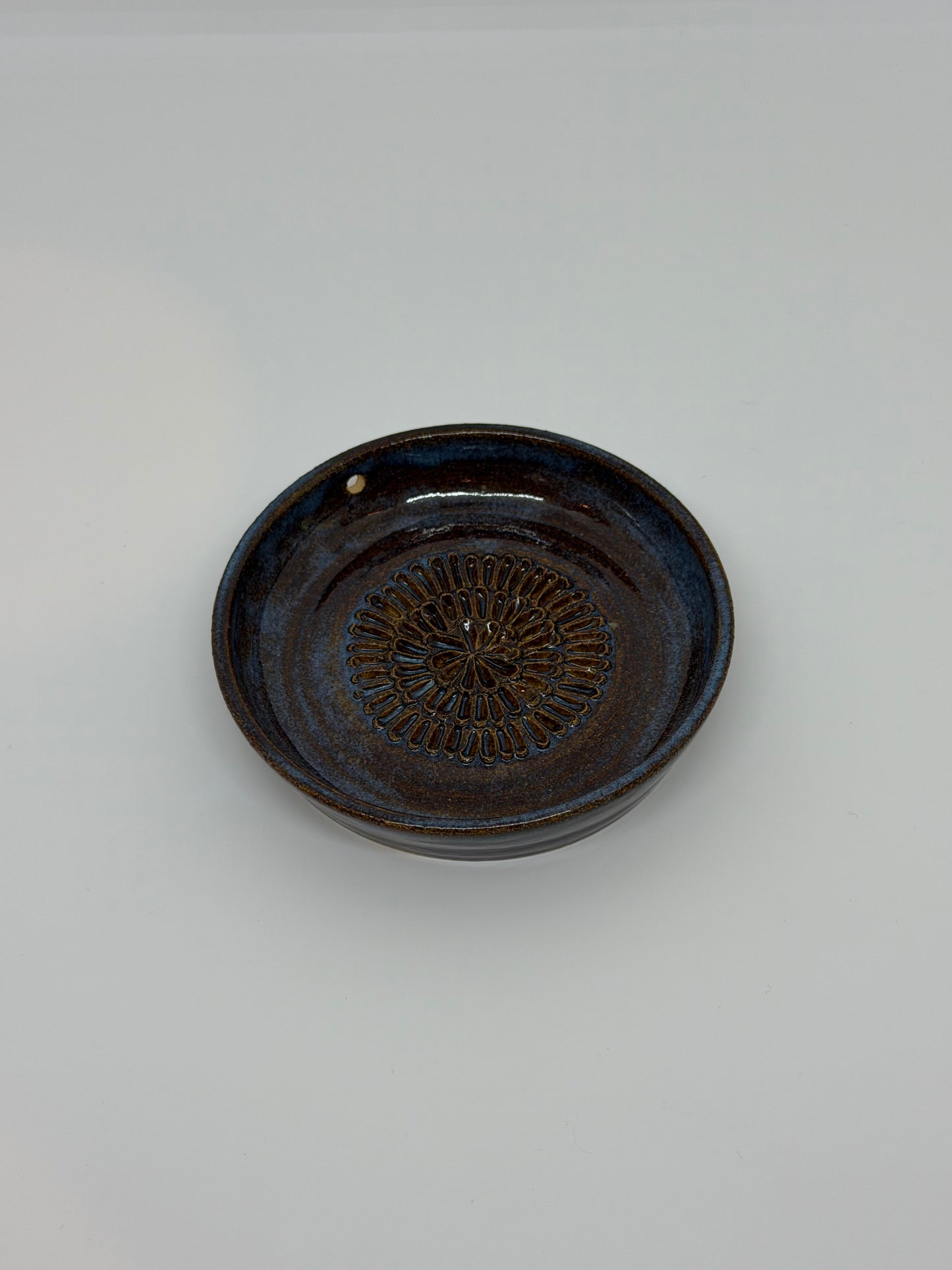 Rustic Blue Garlic Grater