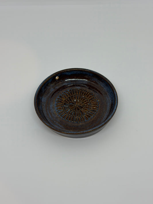 Rustic Blue Garlic Grater