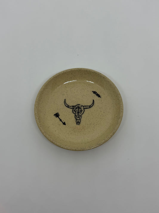 Trinket Tray Cowboy Design No.4