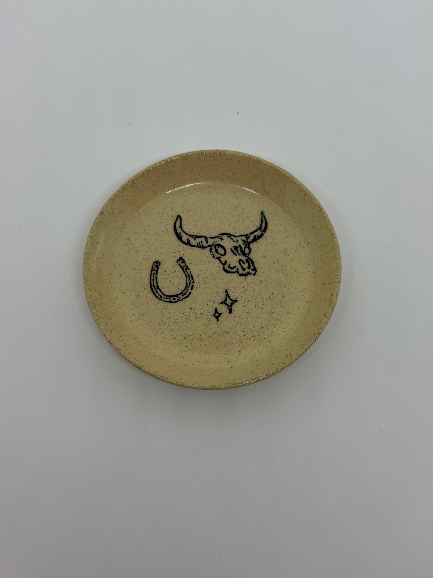 Trinket Tray Cowboy Design No.6